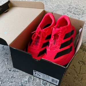 Adidas Neon Red EVO SL Running Shoes